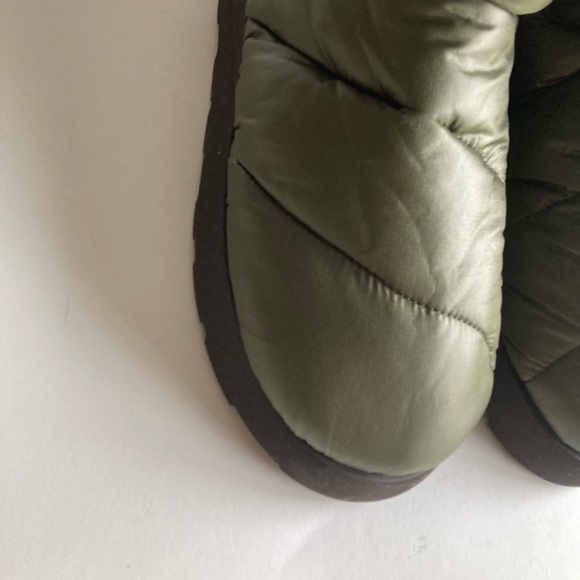 New Piumestudio Luna Military Nylon Pillow Puffy Slip On Booties Sz EUR40, US9.5 - Picture 8 of 15